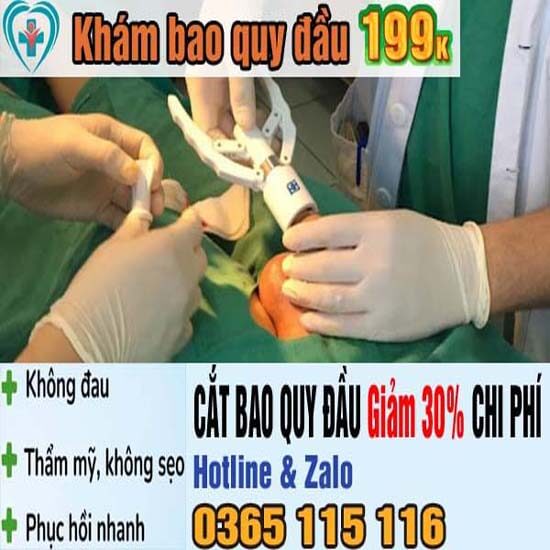15 địa chỉ cắt bao quy đầu ở đâu tốt nhất an toàn tại Hà Nội