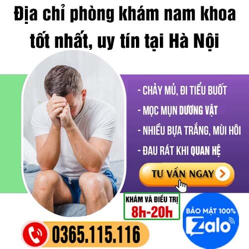 22 địa chỉ phòng khám nam khoa ở đâu tốt nhất, uy tín tại Hà Nội